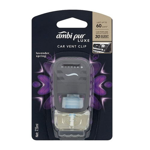 Ambipur Car Vent Clip Lavender Spring 7.5ml