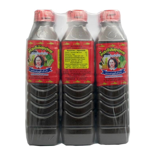 Maeboonlam Fermented Fish Sauce 400ml 1x12