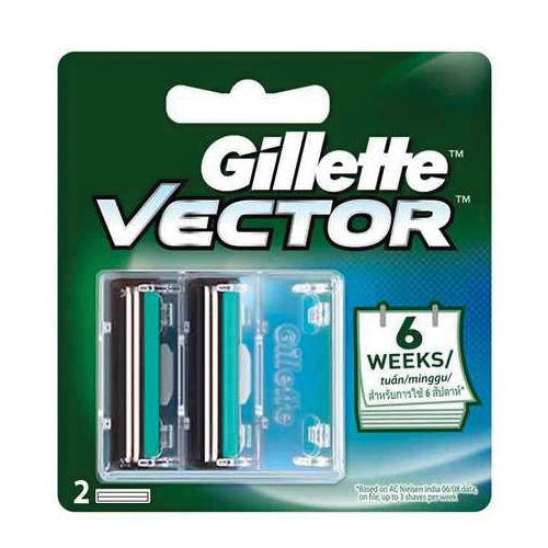 ®Gillette Vector Plus 2p