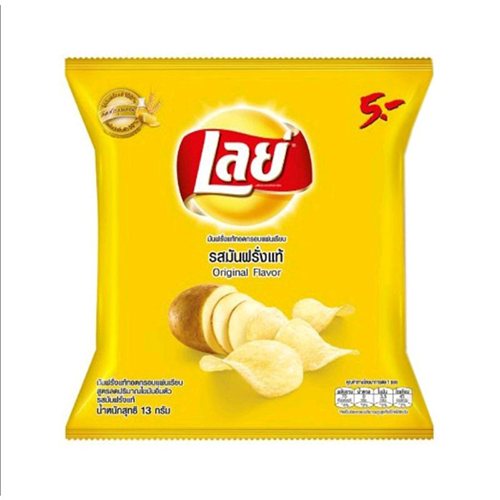 Lay's Flat Potato Chips Original Flavor 13g 