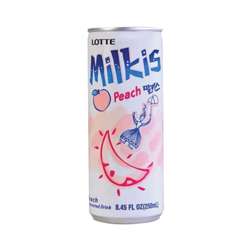 ມິວຄິດລົດ ໝາກພິດ Milkis peach ປະລິມານ  250ml