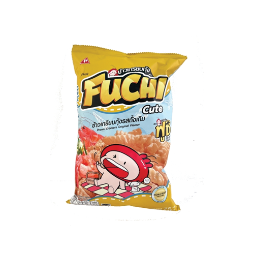 fuchi prawn crackers  original flavour 20bat