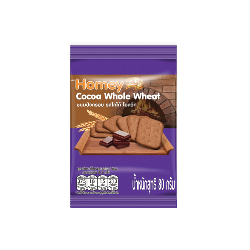 Homey Cocoa Whole Wheat 80g