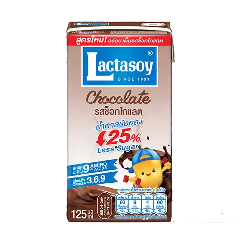 Lactasoy Soy Milk UHT Chocolate Flavored 125ml