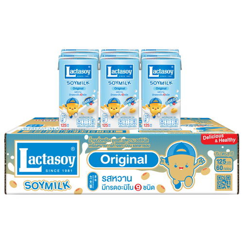 Lactasoy Poy Milk UHT Sweet Flavored 125ml 1x6x10