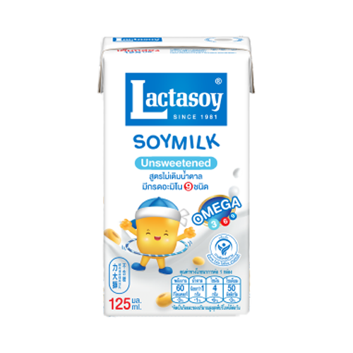 Lactasoy Poy Milk UHT Unsweetened Flavored 125ml