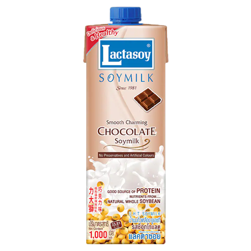 Lactasoy Soy Milk UHT Chocolate 1000ml