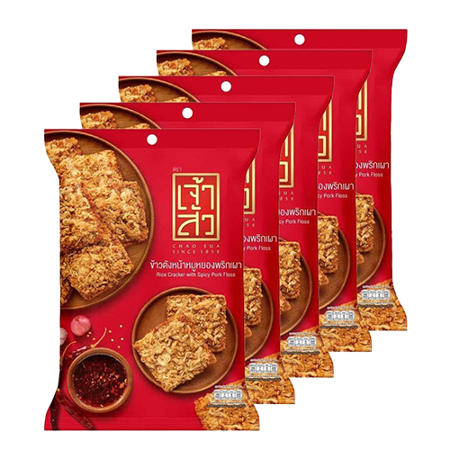 Chao Sua Rice Cracker With Spicy Pork Floss 30g 1x5