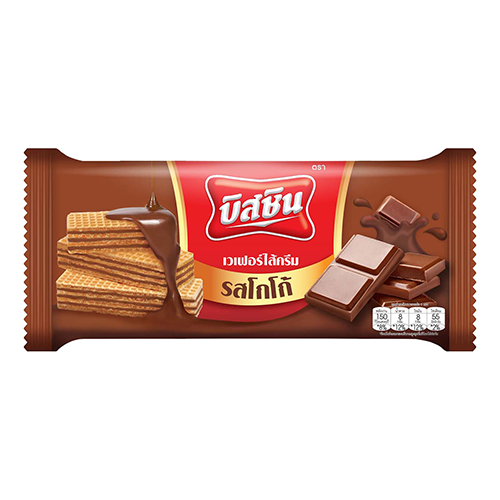 Bissin Cocoa cream wafers 29g