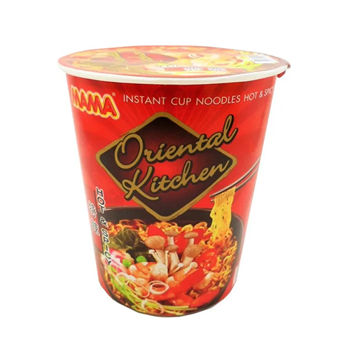 Mama Instant Cup Noodles Hot&Spicy Flavour 65g 