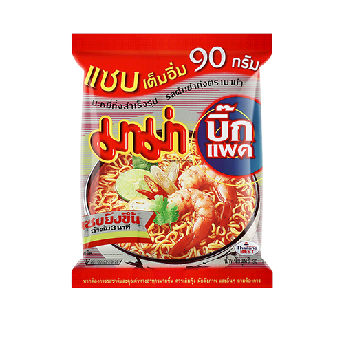 ®Mama Instant Noodles Shrimp Tom Yum Flavour Big Pack 95g