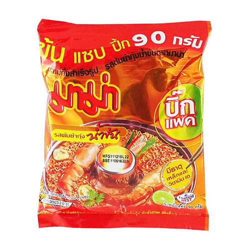 Mama Instant Noodles Shrimp Creamy Tom Yum Flavour Big Pack 95g