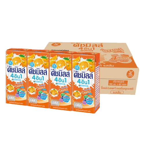 Dutch Mill Orange UHT Drinking Yogurt 180ml 1x4x12