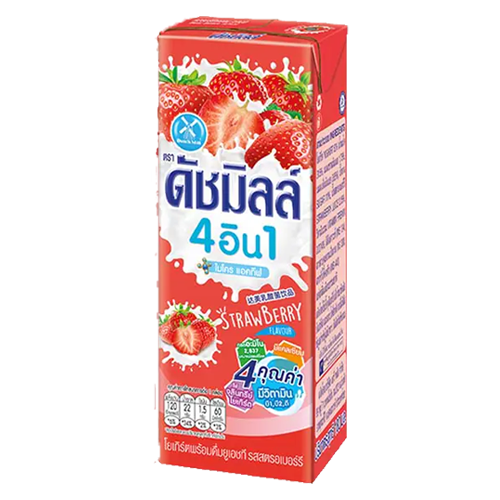 Dutch Mill Strawberry  UHT Yoghurt Drink DYG 180ml 