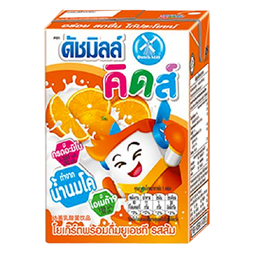 Dutch Mill Orange UHT Drinking Yogurt 90ml