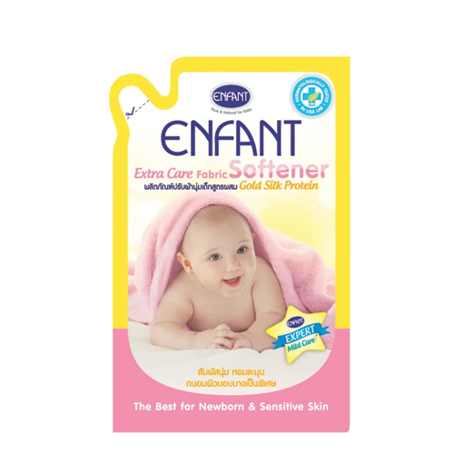 Enfant Extra Care Fabric Softener Gold Silk Protein Silky Touch Aroma (Refill) 700ml