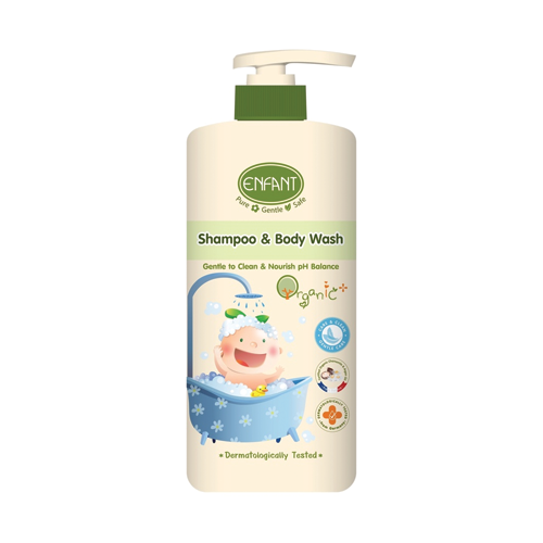 body wash and shampoo 500ml