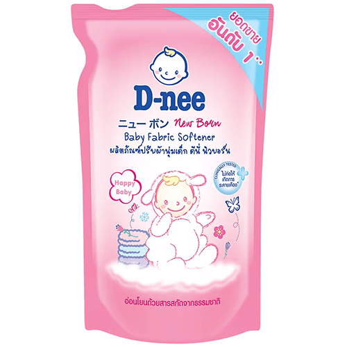 D Nee Baby Fabric Softener Pink Refill 600ml