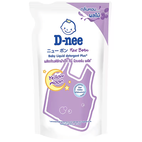 D Nee Liquid Baby Detergent Violet Refill 600ml