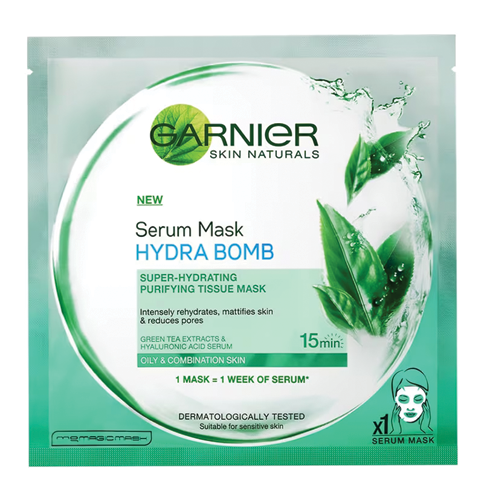 Garnier Serum Mask Hydra Bomb Purfying Hydration 28g