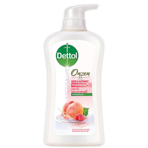 Dettol Onzen Momo and Raspberry Shower Gel 500ml