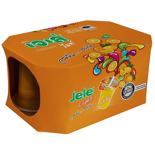 Jele Light Orange Juice 125ml 1x6