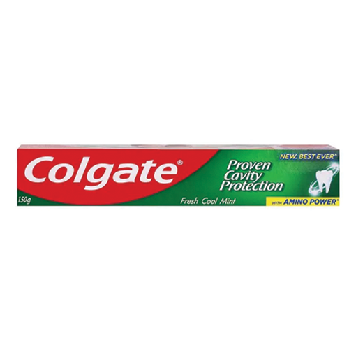 Colgate Toothpaste Proven Cavity Protechtion Fresh Cool Mint 150g