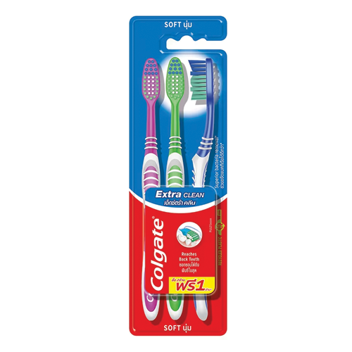 Colgate Toothbrush Extra Clean (Soft) 3unit