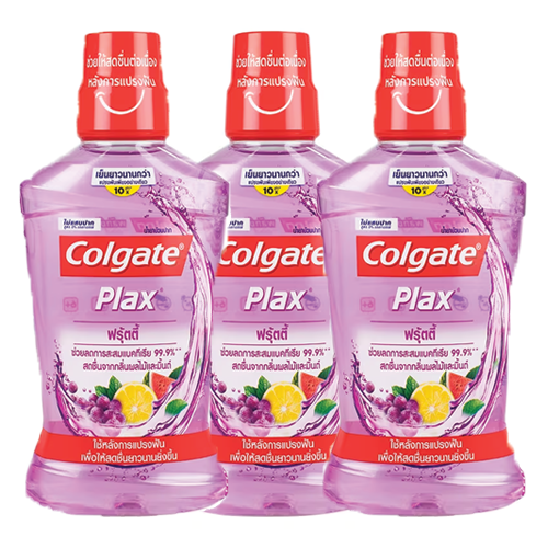 Colgate Mouthwash Plax Fruity 500ml 1x3
