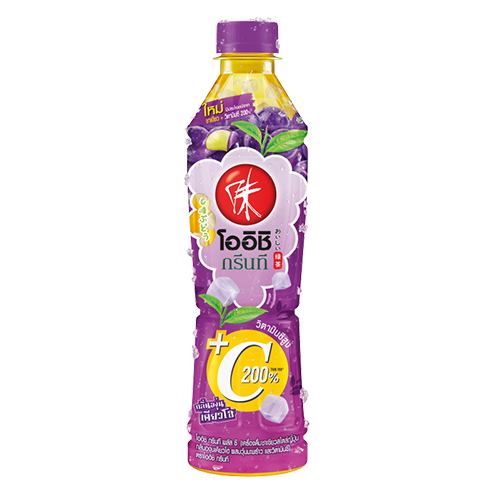 Oishi Green Tea Kyoho Grape Flavour 380ml