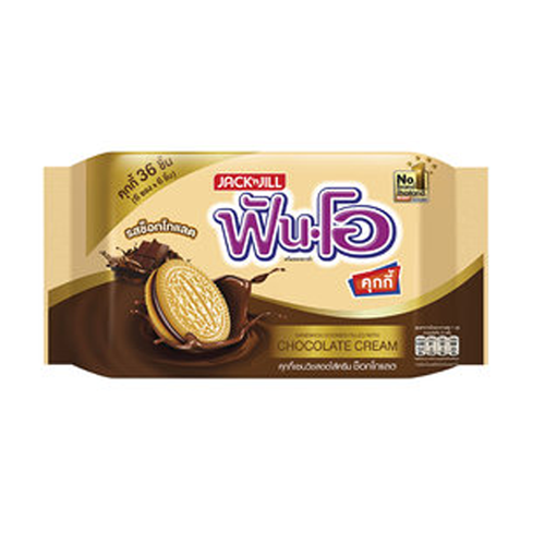 Jack&Jill Fun-O Sanwich Cake Cream White Choc and Brownie 27g