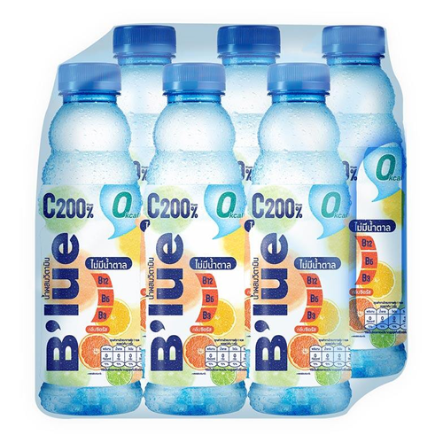 B'lue Vitamin Water Citrus Flavour  500ml 1x6