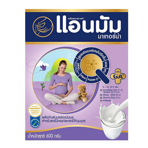 Anmum milk powder Anmum Materna plain flavor 600g 1x12
