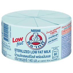 Bear Brand Sterilized Low-Fat Milk 140ml / (단위)