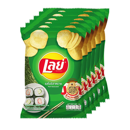 Lays ລົດໂນລິສາຫລ່າຍ 42 g 1x6 / (Pack)