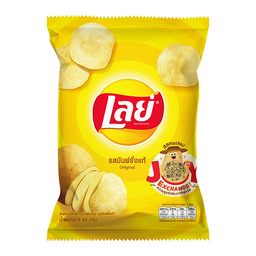 Lay's Potato Chips Original Flavor 42 g. / (Unit)