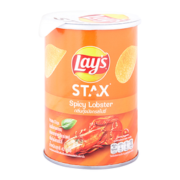 lays stax ກຸ້ງມັງກອນເຜັດ 42 g / (หน่วย)