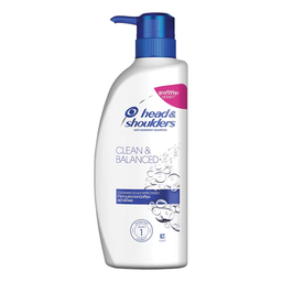 Head & Shoulders Shampoo Clear & Balanced 480ml / (Unit)