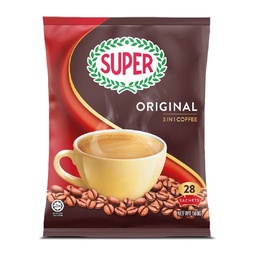 Super Coffee 3-in-1 Coffee Mix Original 20g / (หน่วย)