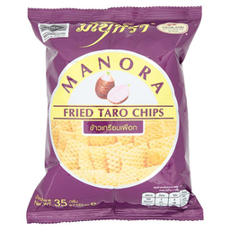 ®manora fried taro chips 15g / (หน่วย)