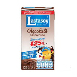 Lactasoy Soy Milk UHT Chocolate Flavored 125ml / (หน่วย)