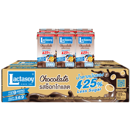 Lactasoy Poy Milk UHT Chocolate Flavored 125ml 1x6x10 / (Box)