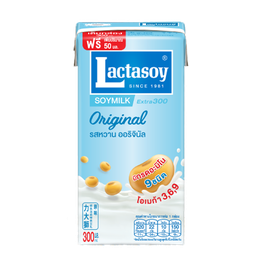 Lactasoy Poy Milk UHT Sweet Flavored 300ml / (Unit)