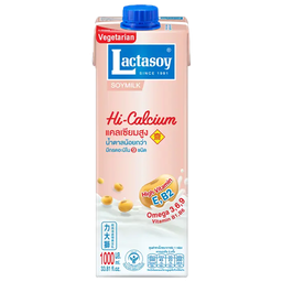 Lactasoy Soy Milk UHT Hi-Calcium 1000ml / (단위)