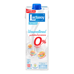 Lactasoy Poy Milk UHT Unsweetened Flavored 1000ml / (Unit)