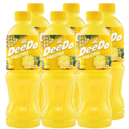 DeeDo Pineapple Juice 450ml 1X6 / (Pack)