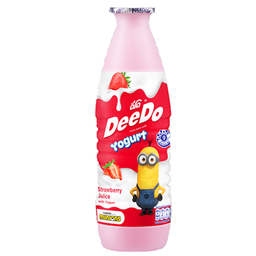 DeeDo Strawberry Juice with Yoghurt 300ml / (หน่วย)