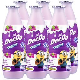 DeeDo Grape Juice with Yoghurt 300ml 1x6 / (Pack)