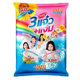 108 ຊ໋ອບ ​ແຟັບ 3 ພະ​ລັງ​ແຈ໋ວ 3000ກຣາມ / (ອັນ)