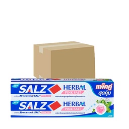 Salz Herbal Pink Salt Toothpaste Pack 2. 160g 1x6x4 / (Box)